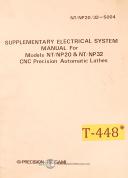 Tsugami-Tsugami NT SP20, NT NP32 Lathes Electric system Manual 1992-NT NP32-NT SP20-01